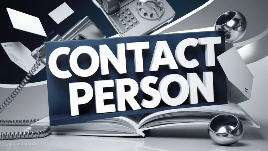  Contact Person