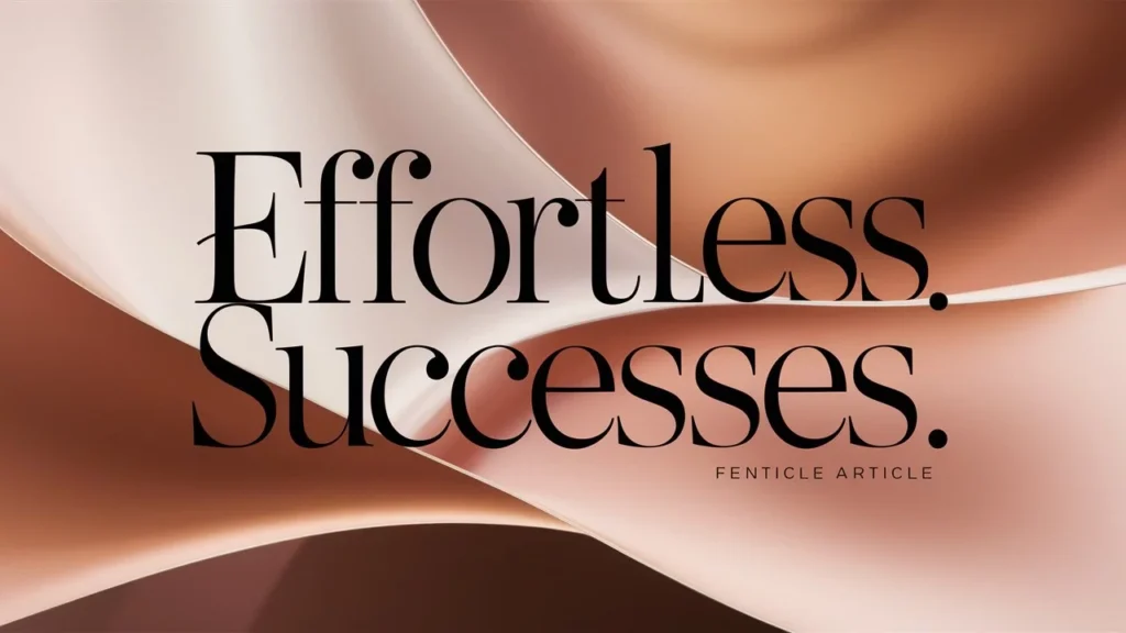  Effortless Successes