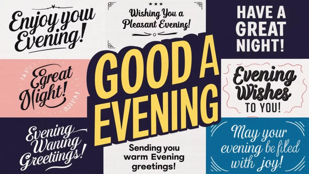 Other Ways to Say “Have a Good Evening” in an Email (With Samples)