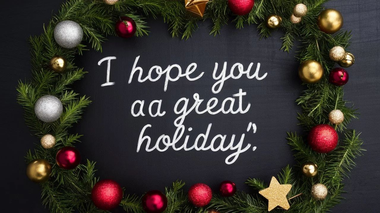 Other Ways to Say “I Hope You Had a Great Holiday” in an Email