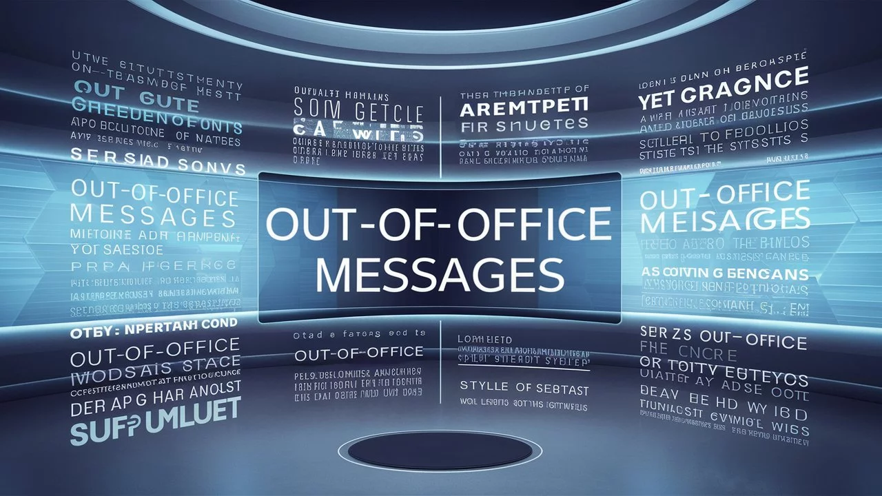 Out-Of-Office Messages