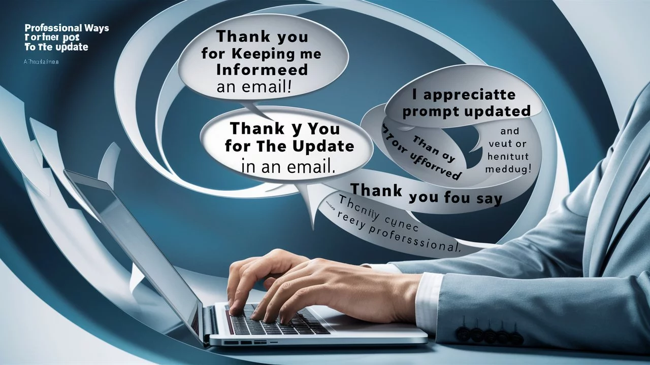 Professional Ways to Say “Thank You for the Update” in an Email