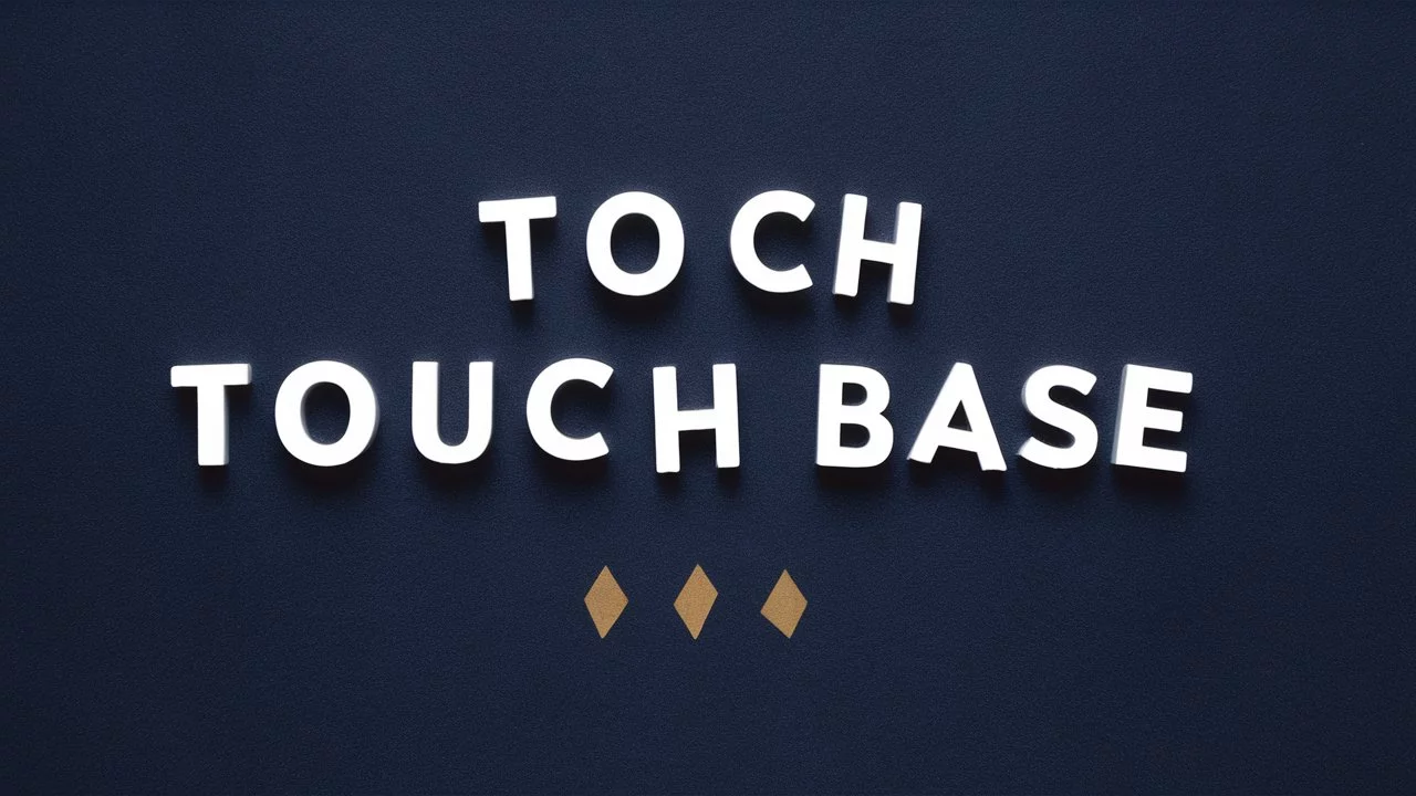 “Touch Base