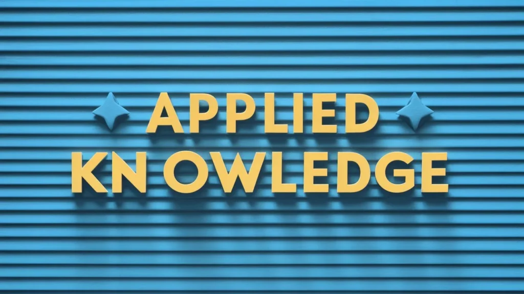 Applied Knowledge