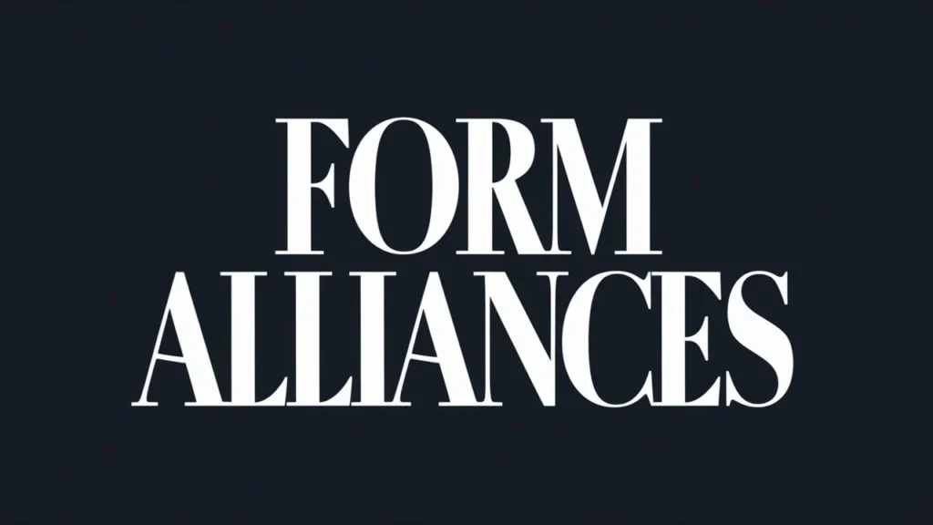  Form Alliances