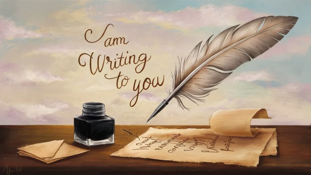 I Am Writing to You