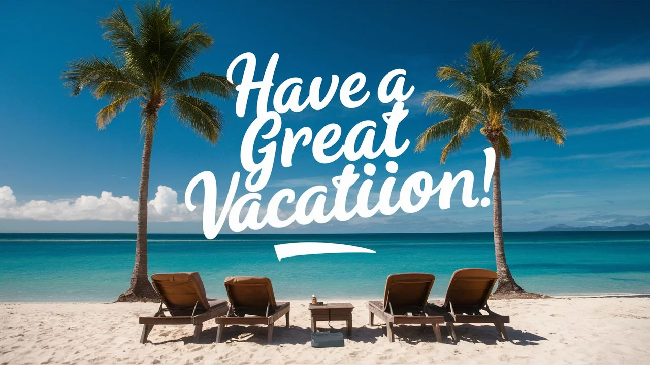 Other Ways to Say “Have a Great Vacation”