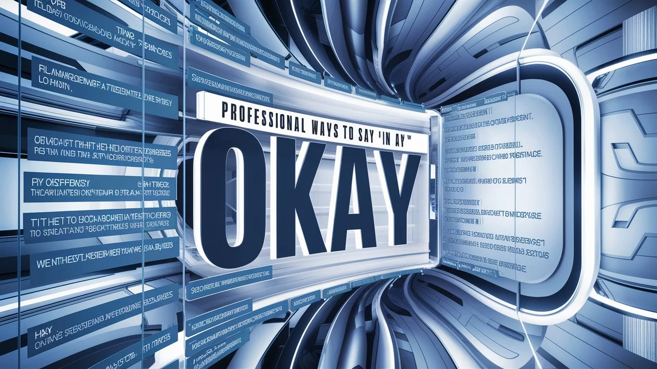 Professional Ways to Say “Okay” in an Email