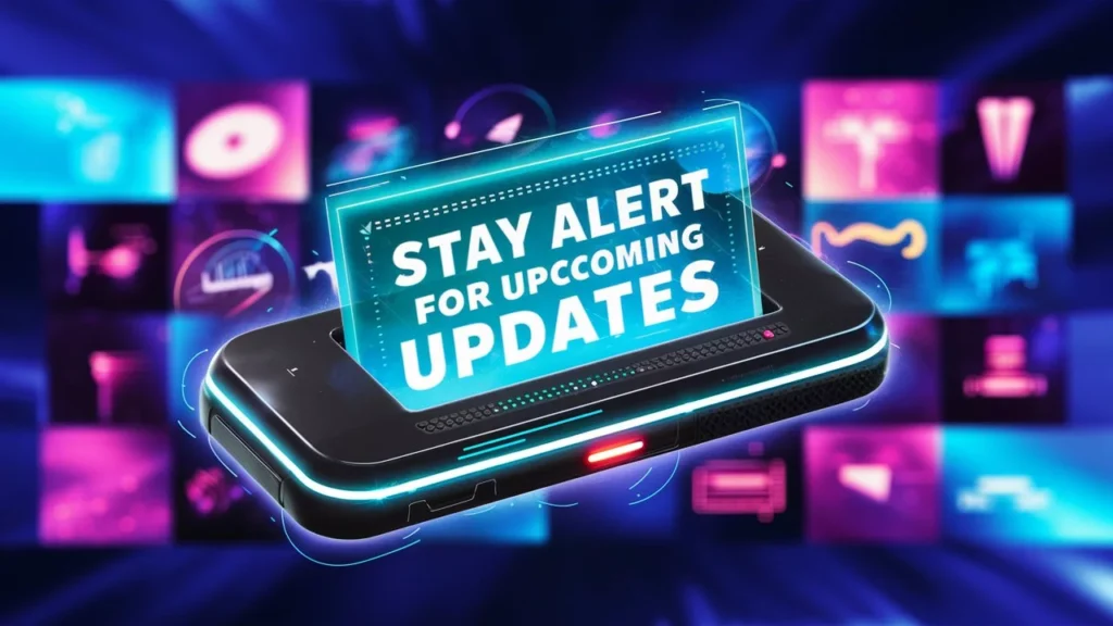 Stay Alert for Upcoming Updates