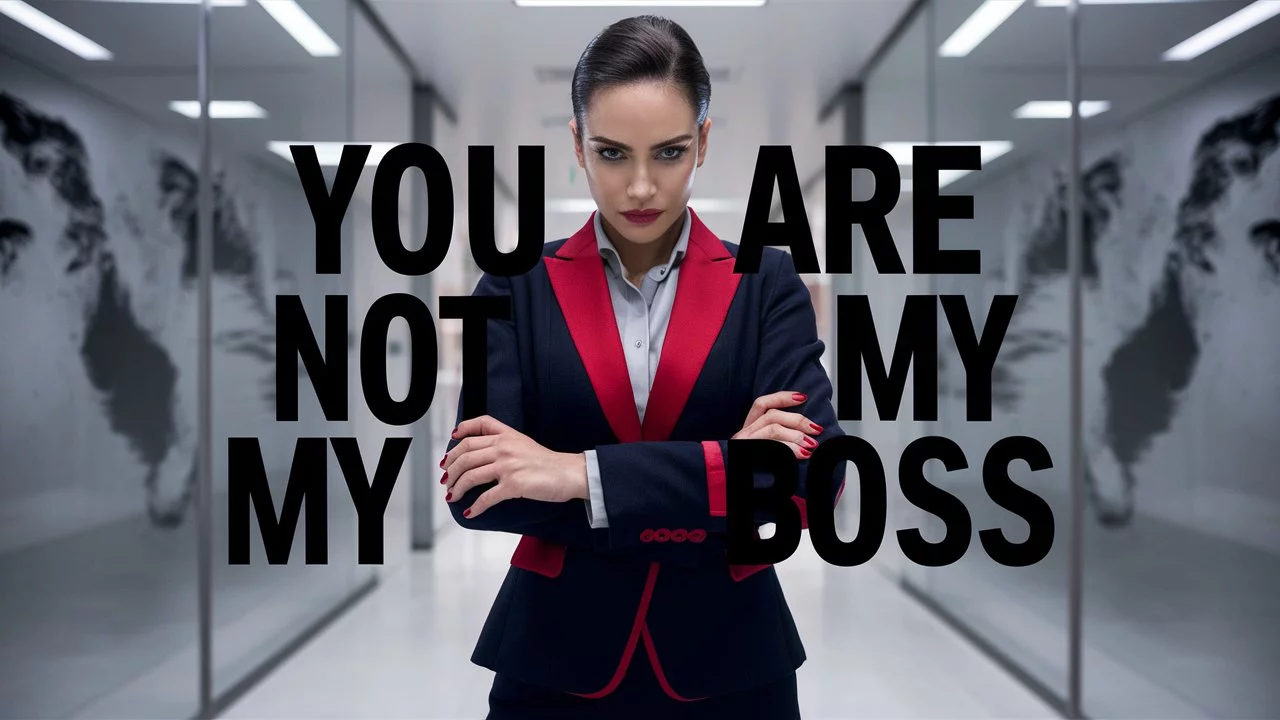 “You Are Not My Boss”