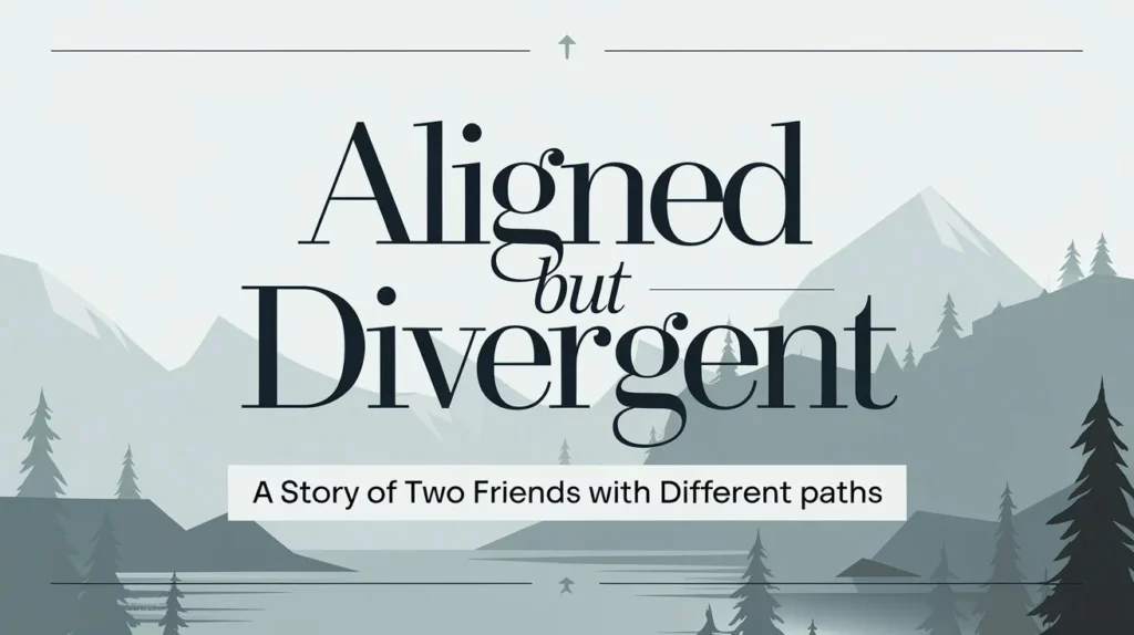 Aligned but Divergent
