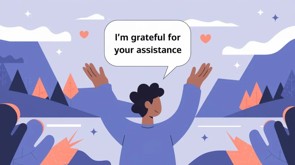  I’m Grateful for Your Assistance