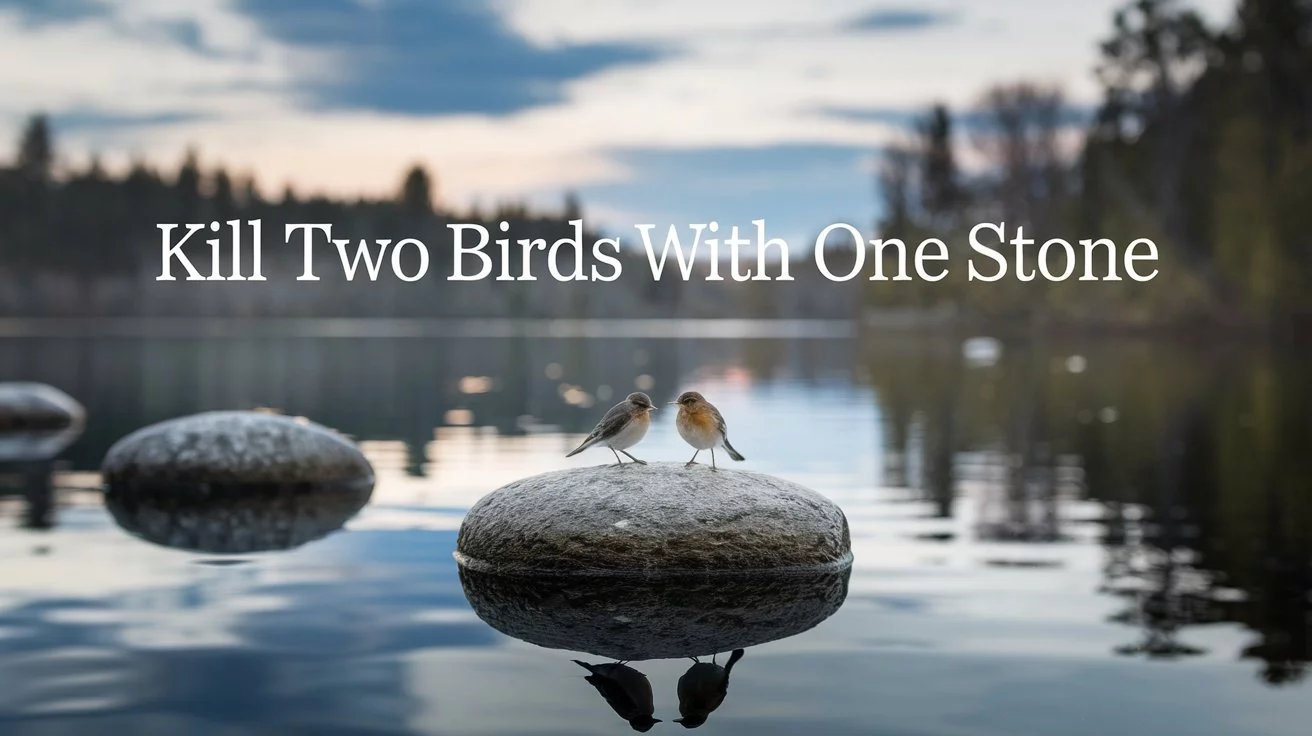 “Kill Two Birds With One Stone” (With Examples)