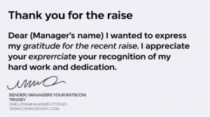 “Thank You for the Raise” in an Email (With Samples)