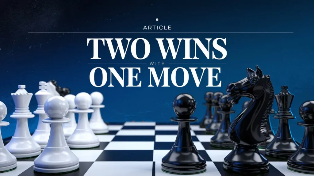  Two Wins with One Move